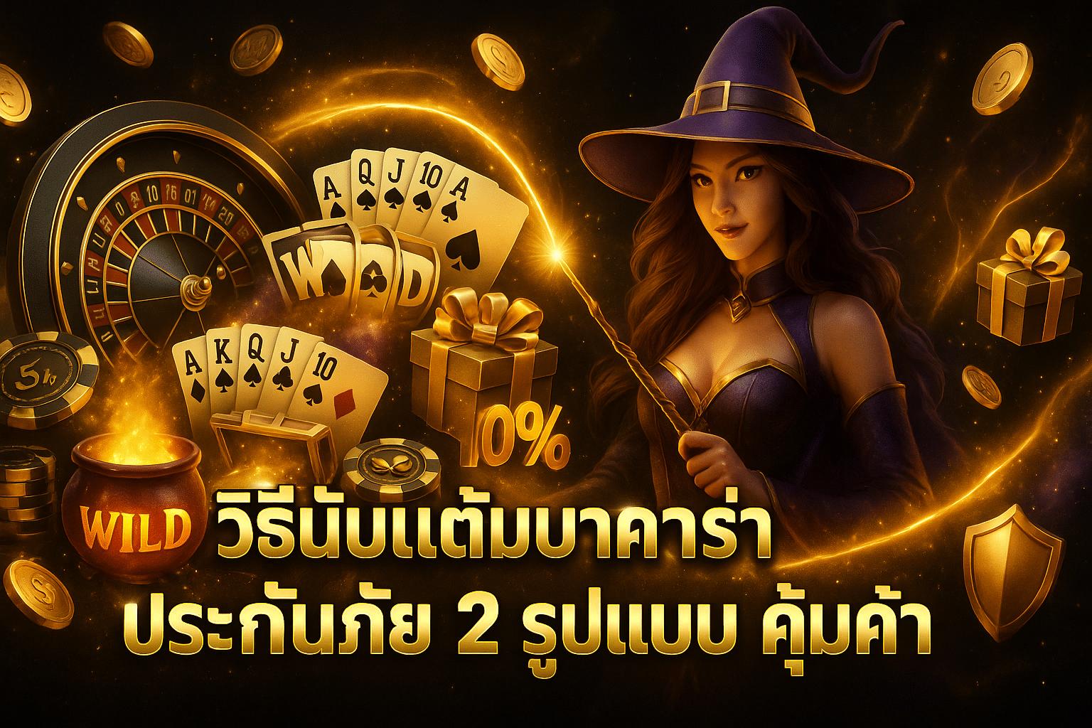 วิธีนับแต้มบาคาร่าประกันภัย