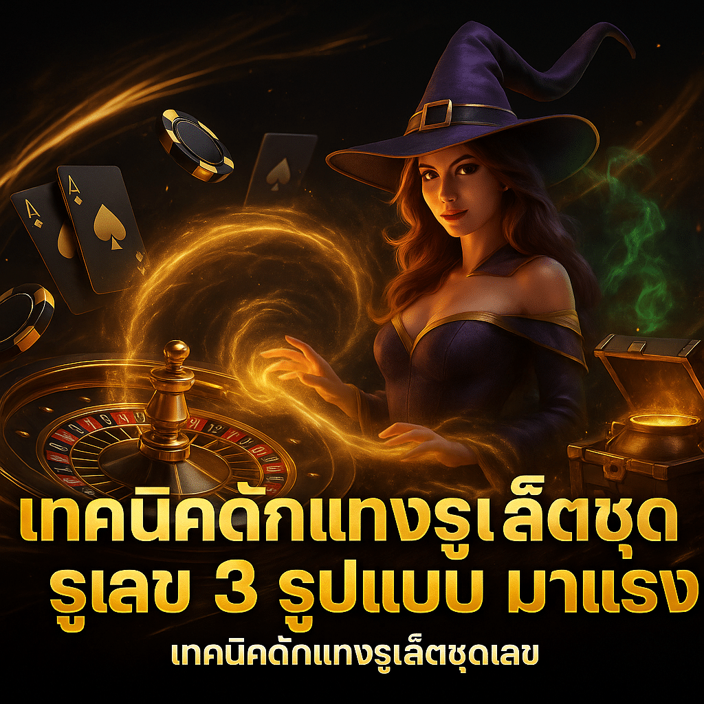 เทคนิคดักแทงรูเล็ตชุดเลข