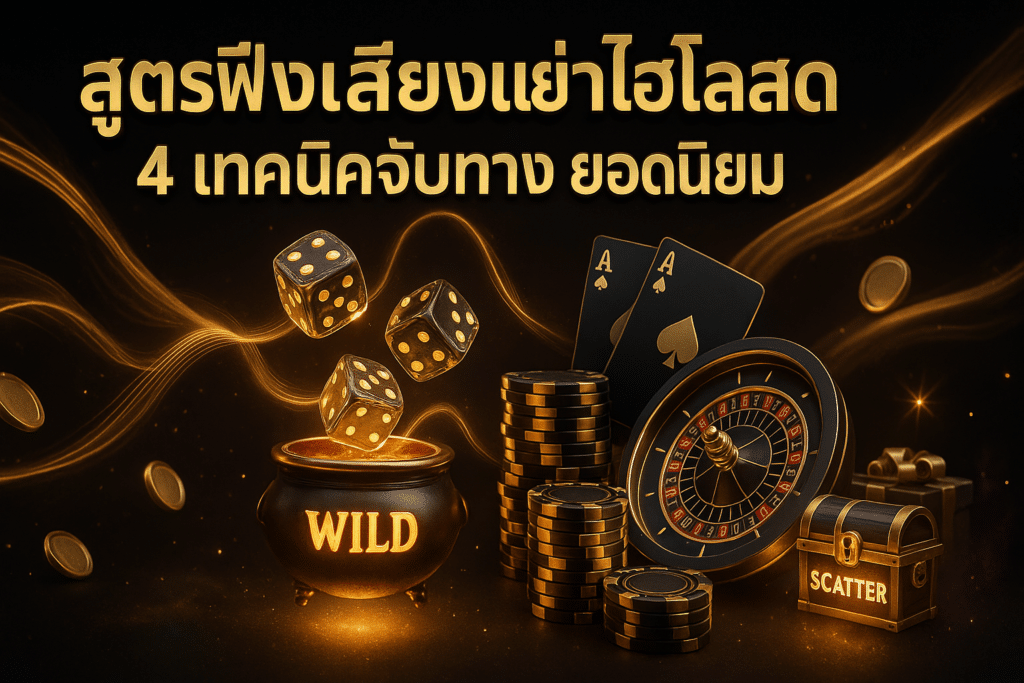 สูตรฟังเสียงเขย่าไฮโลสด