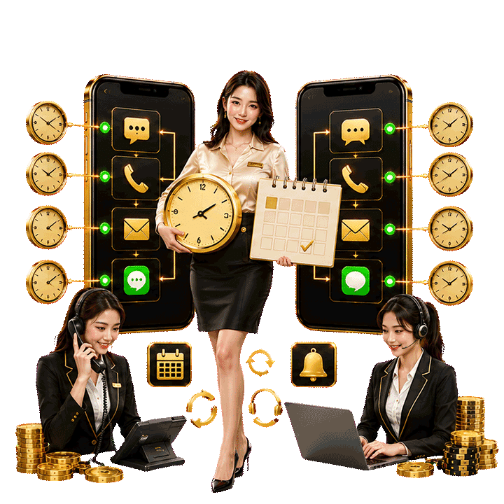 เวลาทำการ และการให้บริการของทีมงาน
