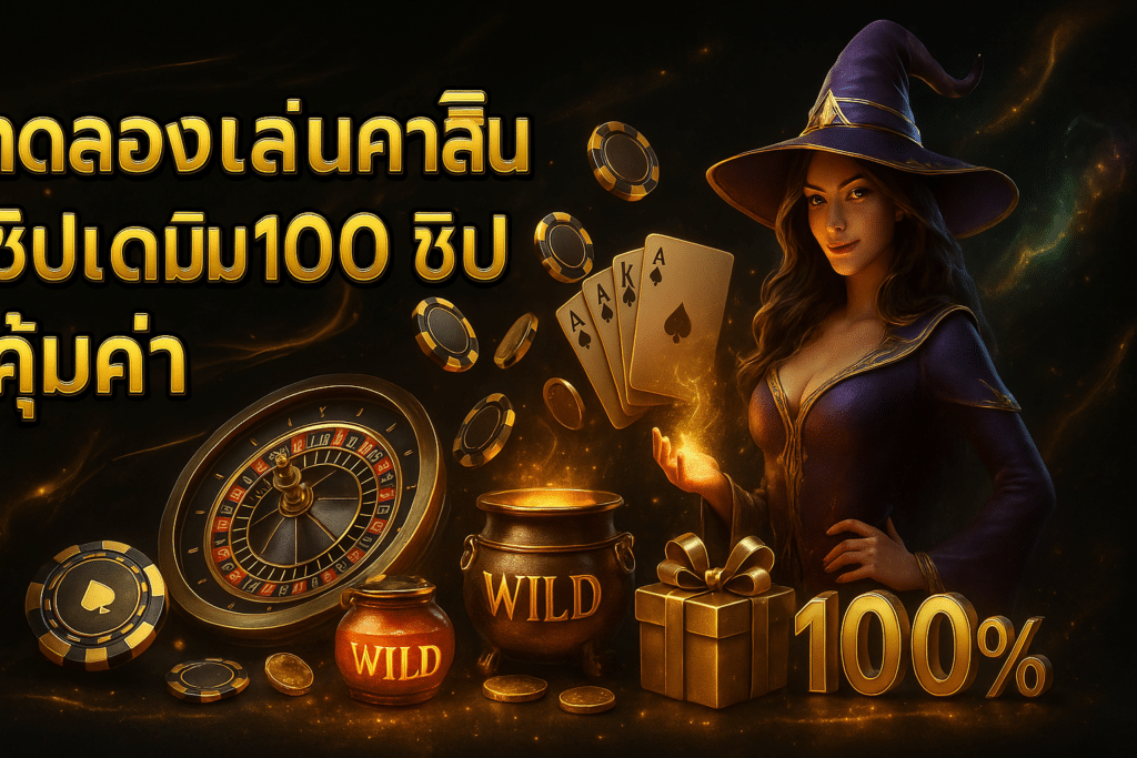 ทดลองเล่นคาสิโนชิปเดโม