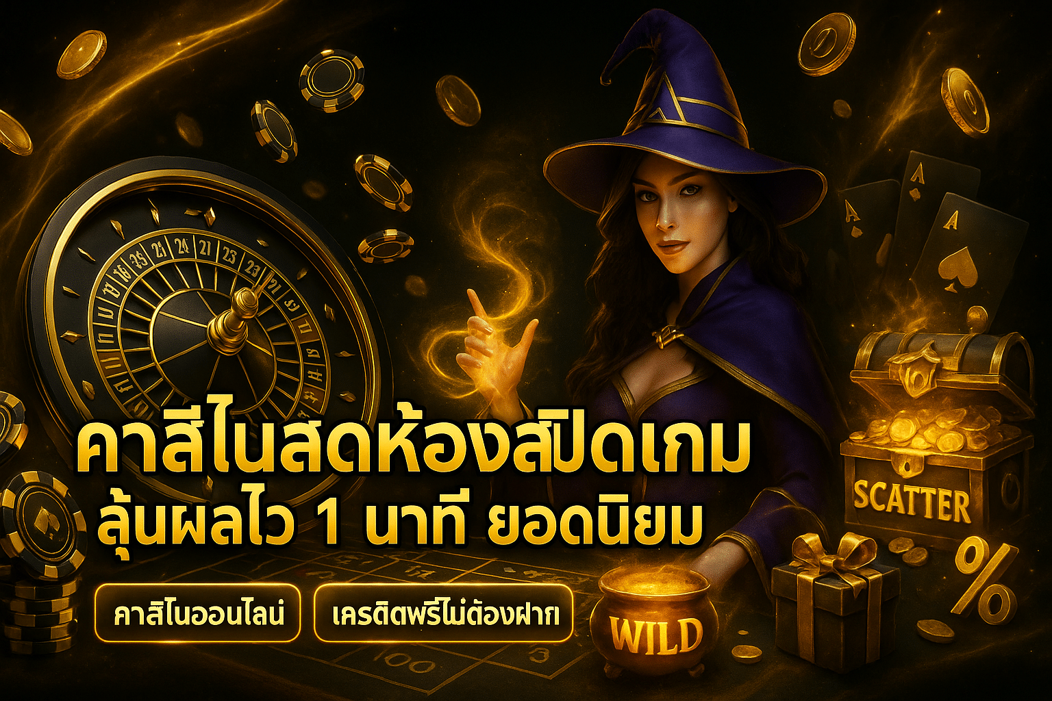 คาสิโนสดห้องสปีดเกม